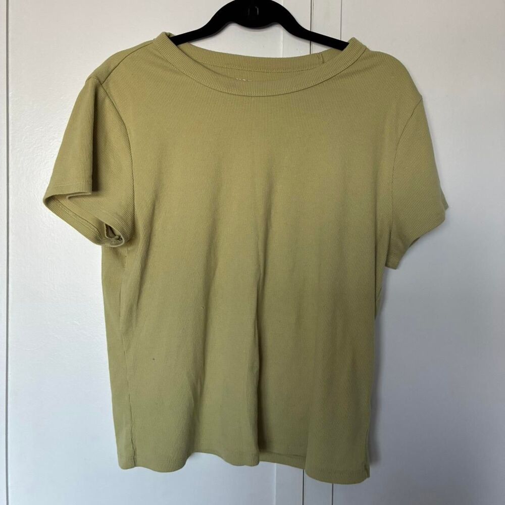 Old-navy Women's Green T-shirt - Picture 3 of 7